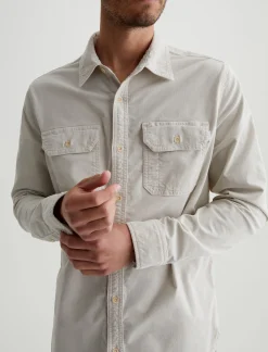 AG Jeans Shirts & Polos|Aiden Utility Corduroy Shirt