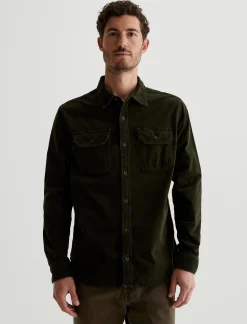 AG Jeans Shirts & Polos|Aiden Utility Corduroy Shirt