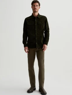 AG Jeans Shirts & Polos|Aiden Utility Corduroy Shirt