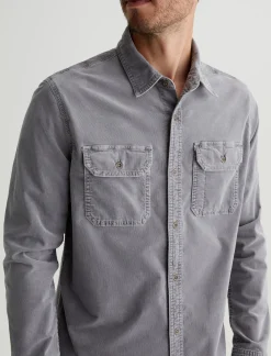 AG Jeans Shirts & Polos|Aiden Utility Corduroy Shirt