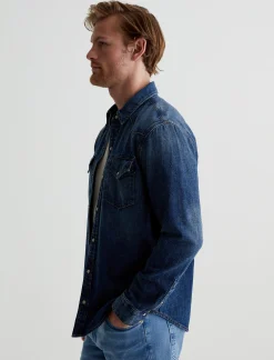 AG Jeans Shirts & Polos|Aiden Western Shirt