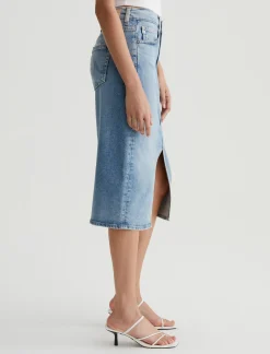 Women AG Jeans Skirts And Shorts|Mid-Rise|Alicia Skirt