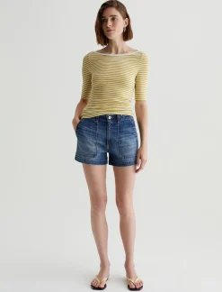 Women AG Jeans Skirts And Shorts|High-Rise|Analeigh Short