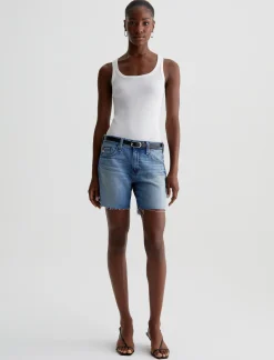 Women AG Jeans Skirts And Shorts|Low-Rise|Becke Short
