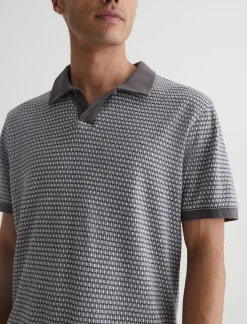 AG Jeans Shirts & Polos|Bryce Johnny Collar