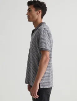 AG Jeans Shirts & Polos|Bryce Johnny Collar