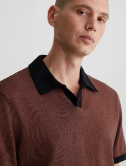AG Jeans Shirts & Polos|Bryce Johnny Collar