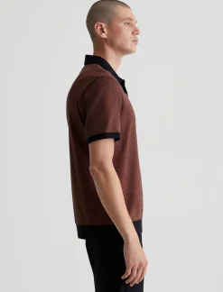 AG Jeans Shirts & Polos|Bryce Johnny Collar