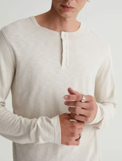 AG Jeans Shirts & Polos|Bryce Long Sleeve Henley