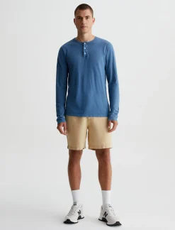 AG Jeans Shirts & Polos|Bryce Long Sleeve Henley