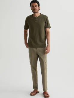AG Jeans Shirts & Polos|Bryce Short Sleeve Henley
