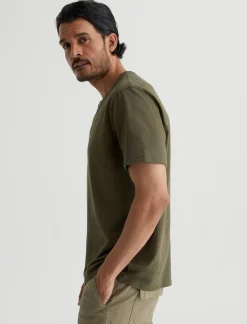 AG Jeans Shirts & Polos|Bryce Short Sleeve Henley