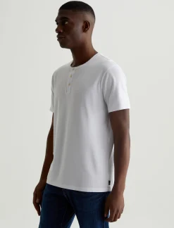 AG Jeans Shirts & Polos|Bryce Short Sleeve Henley