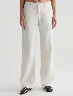 Women AG Jeans Pants & Trousers|Mid-Rise|Caden Straight