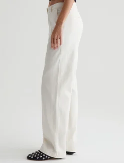 Women AG Jeans Pants & Trousers|Mid-Rise|Caden Straight
