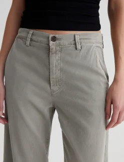 Women AG Jeans Pants & Trousers|Mid-Rise|Caden Straight