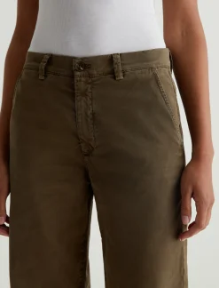 Women AG Jeans Pants & Trousers|Mid-Rise|Caden Straight