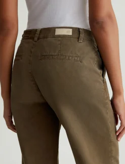 Women AG Jeans Pants & Trousers|Mid-Rise|Caden Straight