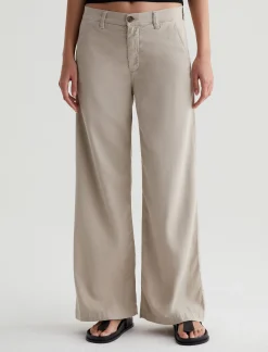 Women AG Jeans Pants & Trousers|Mid-Rise|Caden Wide Leg
