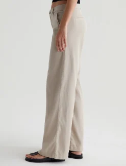 Women AG Jeans Pants & Trousers|Mid-Rise|Caden Wide Leg