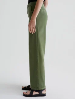 Women AG Jeans Pants & Trousers|Mid-Rise|Caden Wide Leg