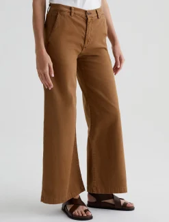 Women AG Jeans Pants & Trousers|Mid-Rise|Caden Wide Leg