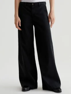 Women AG Jeans Pants & Trousers|Mid-Rise|Caden Wide Leg