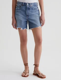 Women AG Jeans Skirts And Shorts|High-Rise|Clove Short