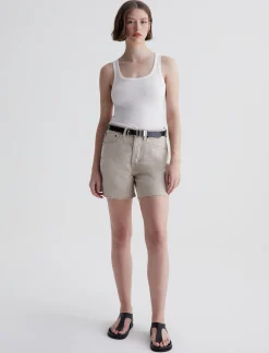 Women AG Jeans Skirts And Shorts|High-Rise|Clove Short