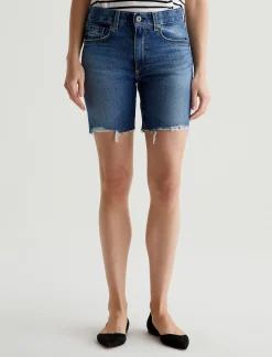 Women AG Jeans Skirts And Shorts|Mid-Rise|Ex-Boyfriend Short