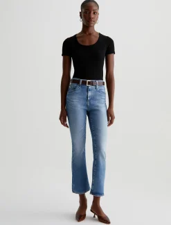 Women AG Jeans Jeans|Crop|Farrah Boot Crop