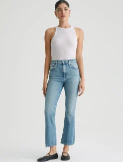 Women AG Jeans Jeans|Crop|Farrah Boot Crop