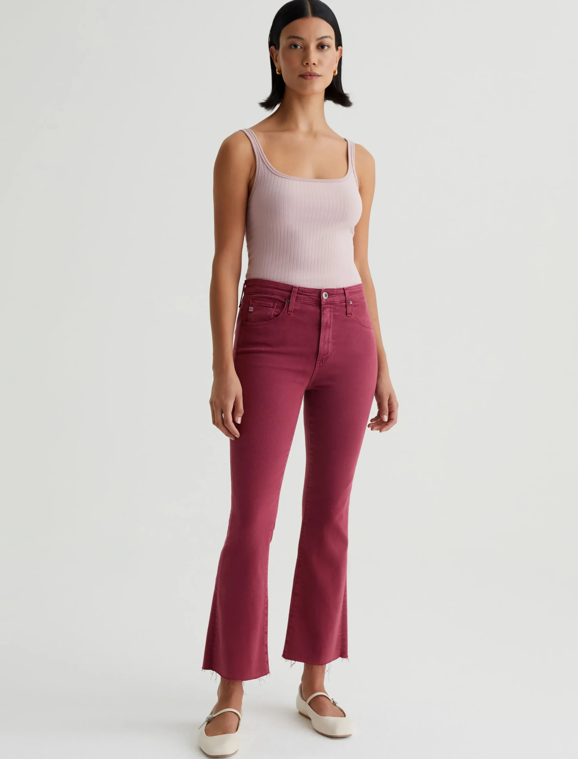 Women AG Jeans Jeans|Crop|Farrah Boot Crop