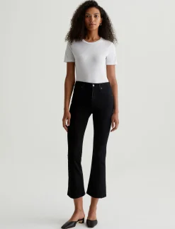 Women AG Jeans Jeans|Mid-Rise|Farrah Boot Crop