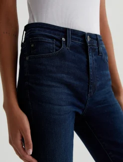Women AG Jeans Jeans|Mid-Rise|Farrah Boot Vapor Wash