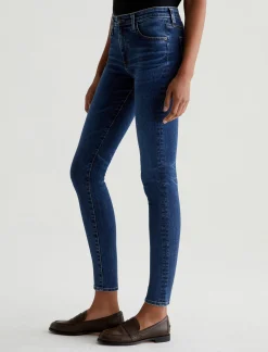 Women AG Jeans Jeans|Mid-Rise|Farrah Skinny Vapor Wash