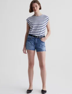 Women AG Jeans Skirts And Shorts|High-Rise|Hailey Cut-Off Short