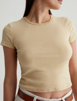 Women AG Jeans Tees & Tanks|Hutton Crew
