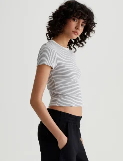 Women AG Jeans Tees & Tanks|Hutton Crew