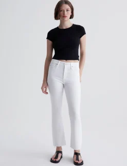 Women AG Jeans Tees & Tanks|Hutton Crew