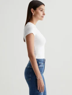 Women AG Jeans Tees & Tanks|Hutton Crew
