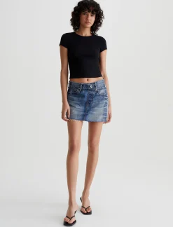 Women AG Jeans Skirts And Shorts|Mid-Rise|Ira Skort