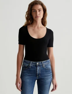 Women AG Jeans Tops & Shirts|Jaxon Scoop