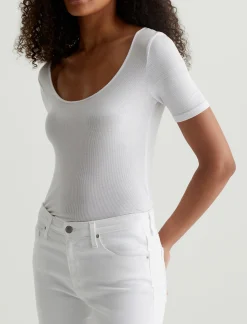 Women AG Jeans Tops & Shirts|Jaxon Scoop