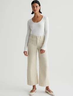 Women AG Jeans Pants & Trousers|Crop|Kassie Corduroy