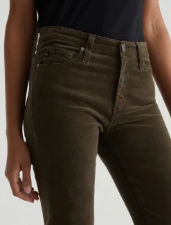 Women AG Jeans Pants & Trousers|Mid-Rise|Mari Corduroy