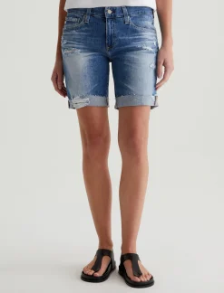 Women AG Jeans Skirts And Shorts|Mid-Rise|Nikki Short