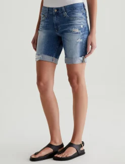 Women AG Jeans Skirts And Shorts|Mid-Rise|Nikki Short