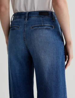 Women AG Jeans Jeans|Mid-Rise|Pleated Stella