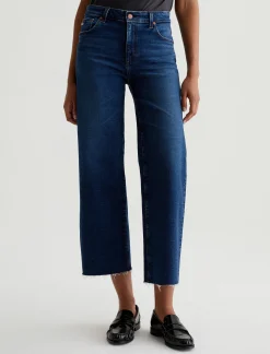 Women AG Jeans Jeans|Crop|Saige Wide Leg Crop